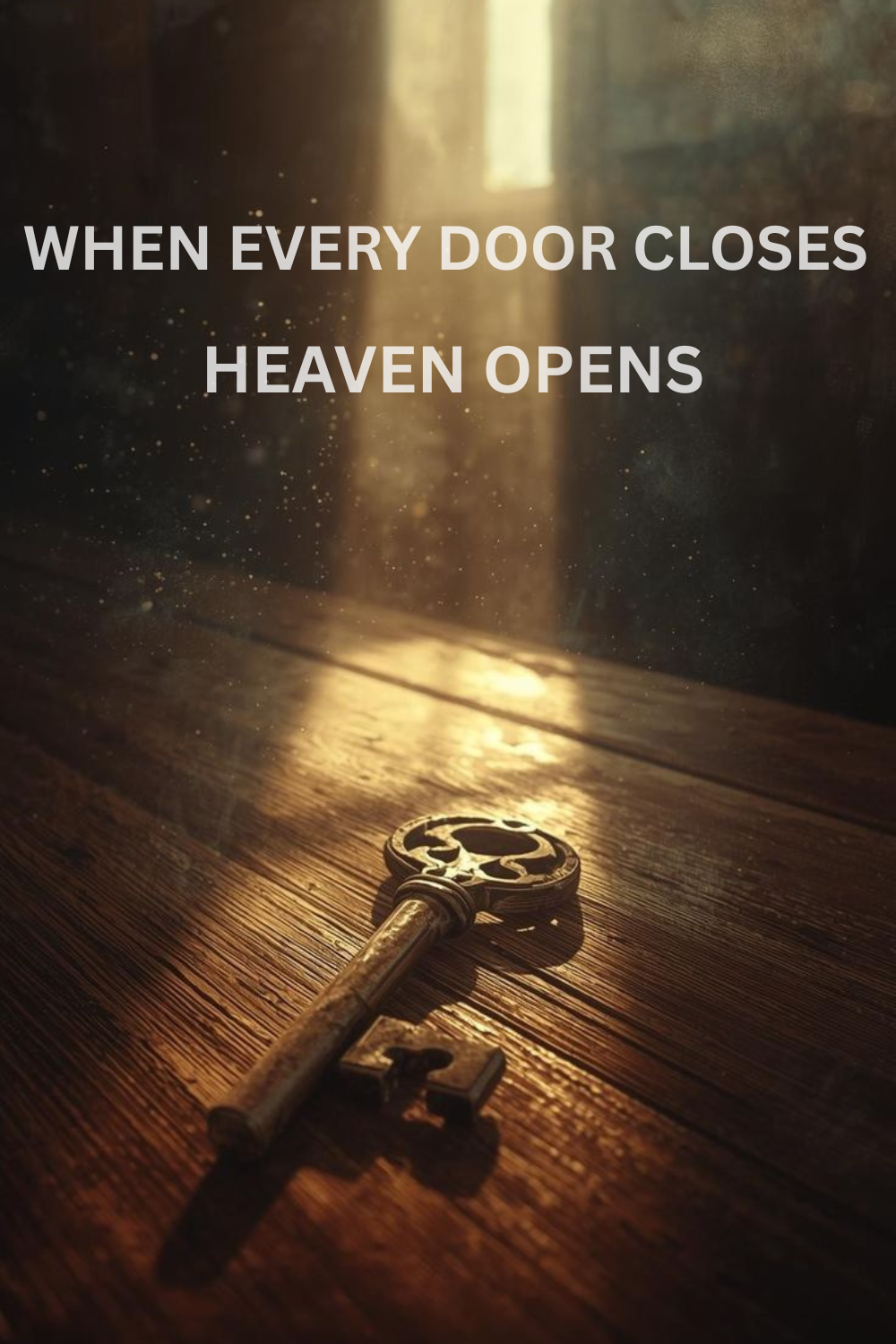 When Every Door Closes, Heaven Opens